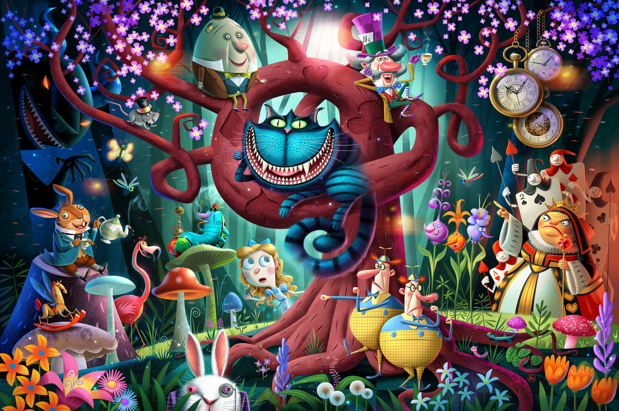 Alice in Wonderland by Dean MacAdam — Five 3 Gallery